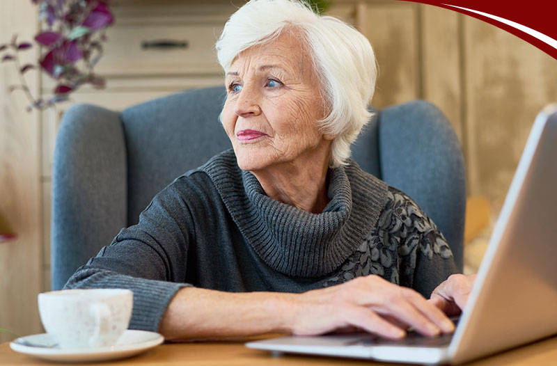 Caregiver supporting client